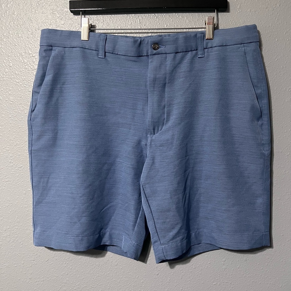 CALLAWAY Golf Shorts Mens Sz 38 Blue Optimum Performance 9” Inseam Sports EUC.